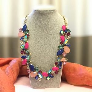 J Crew Mixed Stone Necklace